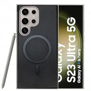 Classic Vintage Leather Magnetic Case for Samsung Series