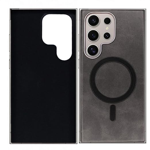 Classic Vintage Leather Magnetic Case for Samsung Series