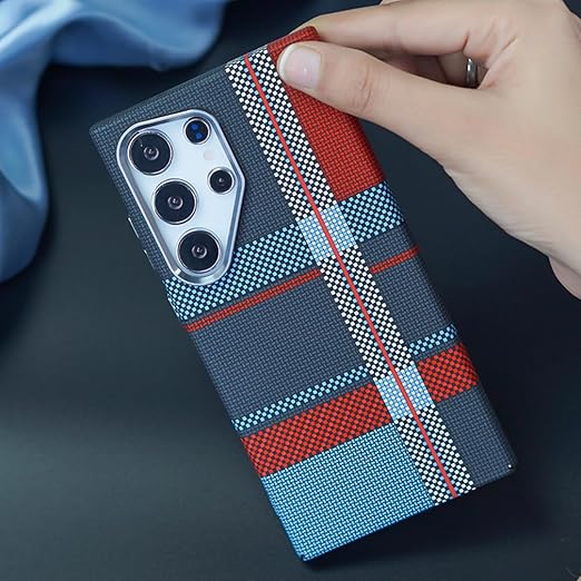 Back Cover Case for Samsung Galaxy S Series Ultra Shockproof Protective Ultimate Luminous Magnetic Fiber Case