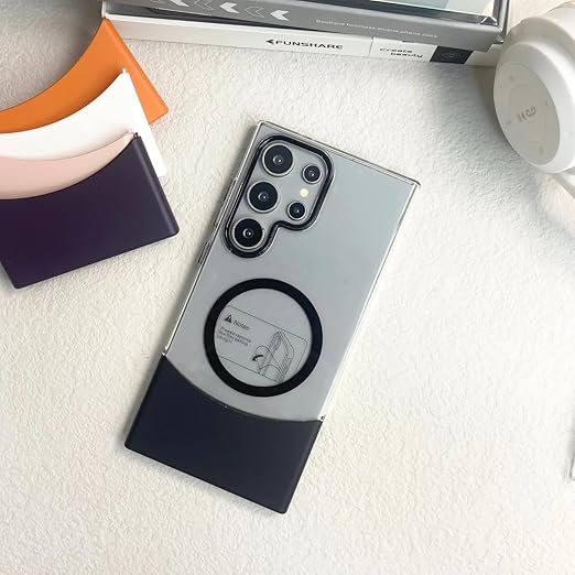 Back Cover Case for Samsung Galaxy S Series Shockproof Protective Versatile Detachable Mag-Safe Case