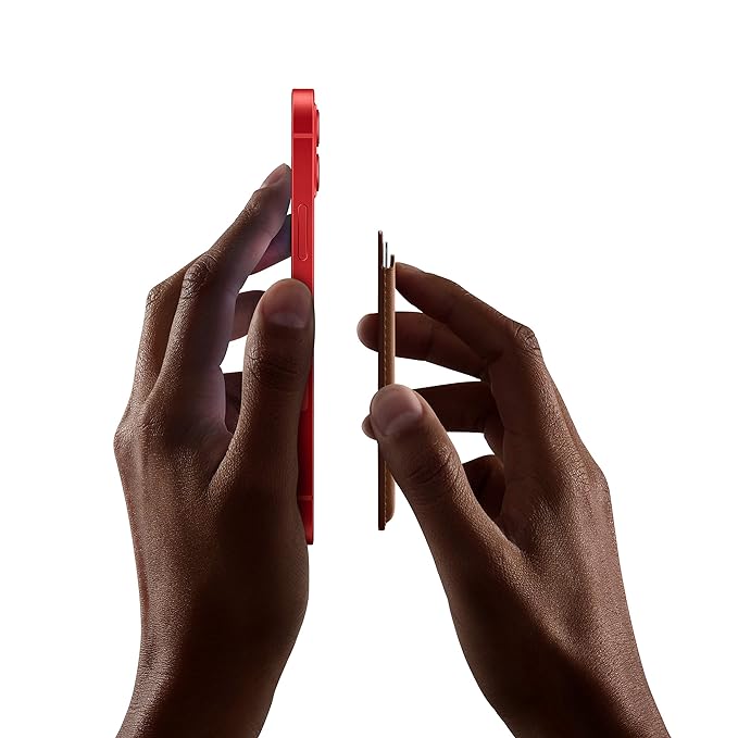 Strong magnet high quality anti-scratched PU leather phone card holder Purse