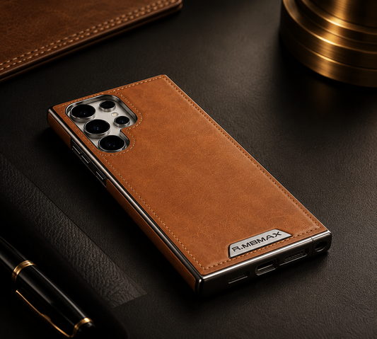 Premium PU Leather Magnetic Mobile Phone Case for Samsung Galaxy Ultra Series