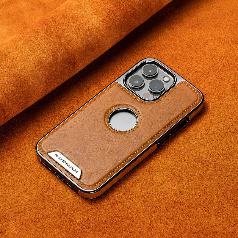 Retro Leather Magnetic Phone Case for iPhone