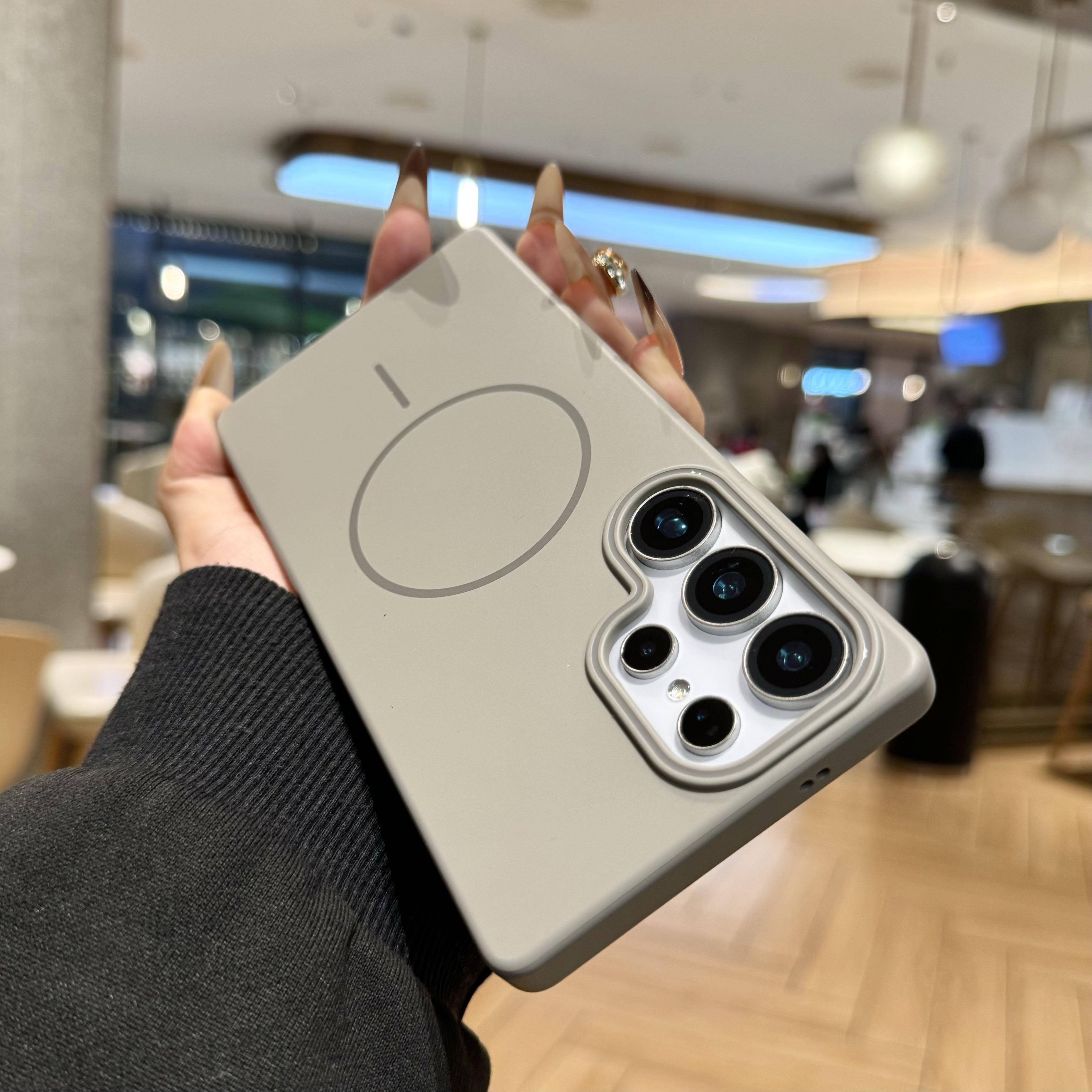 Soft Flexible TPU Shockproof Protective Glossy Soft Mag-Safe for Samsung S Series