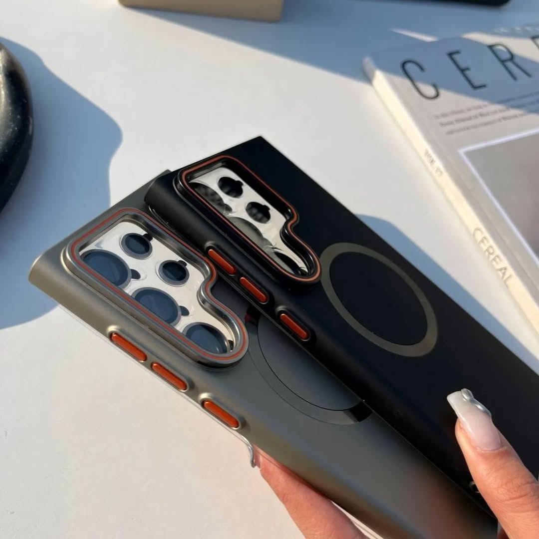 Back Cover Case for Samsung Galaxy S Series With Metal Stand