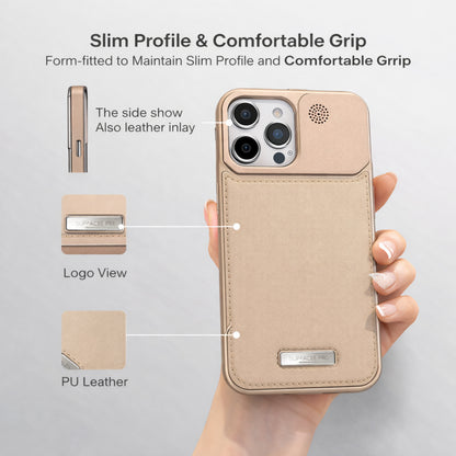 Premium Metallic AeroFLex Leather Case With Aroma Perfume Cover Compatible For iPhone Series