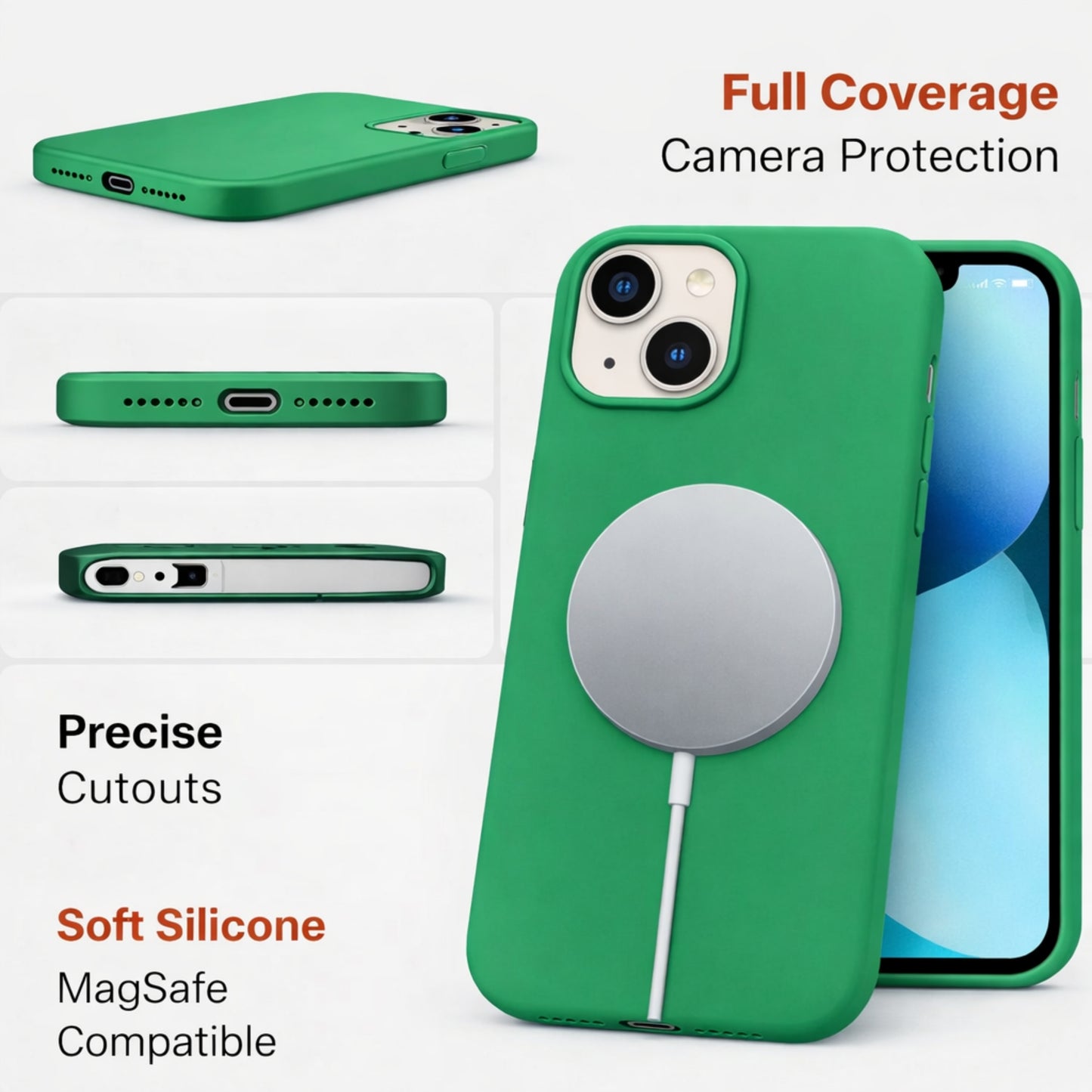 Silicone Defender Case iPhone  13