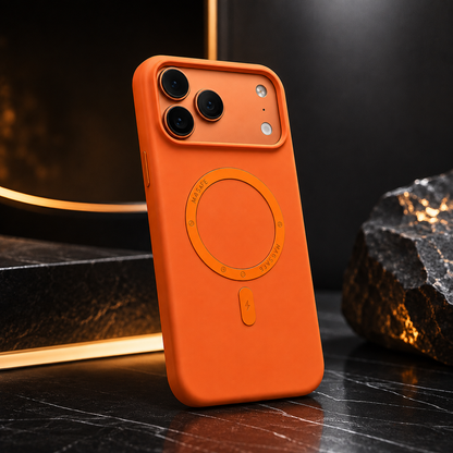 Signature MagSafe Leather Case for iPhone