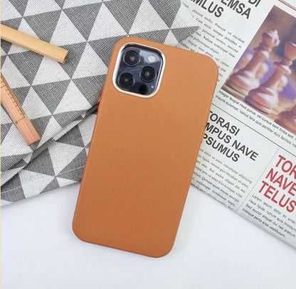Luxury Genuine Leather Case - iPhone 12 Pro Max