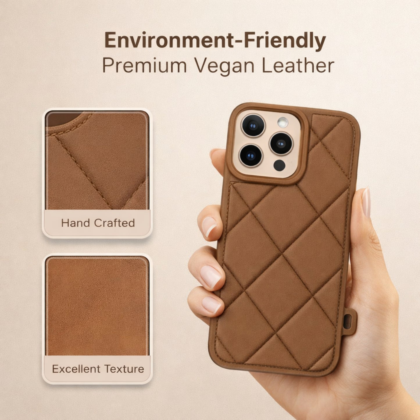 Dale Collection - Quilted Back Case for iPhone