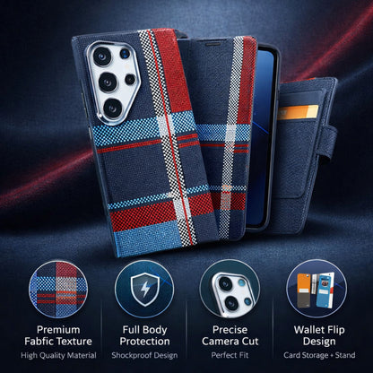 Back Cover Case for Samsung Galaxy S  Series Ultra Shockproof Protective Ultimate Luminous Magnetic Fiber Case