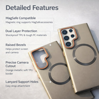 Back Cover Case for Samsung Galaxy S  Series With Metal Stand