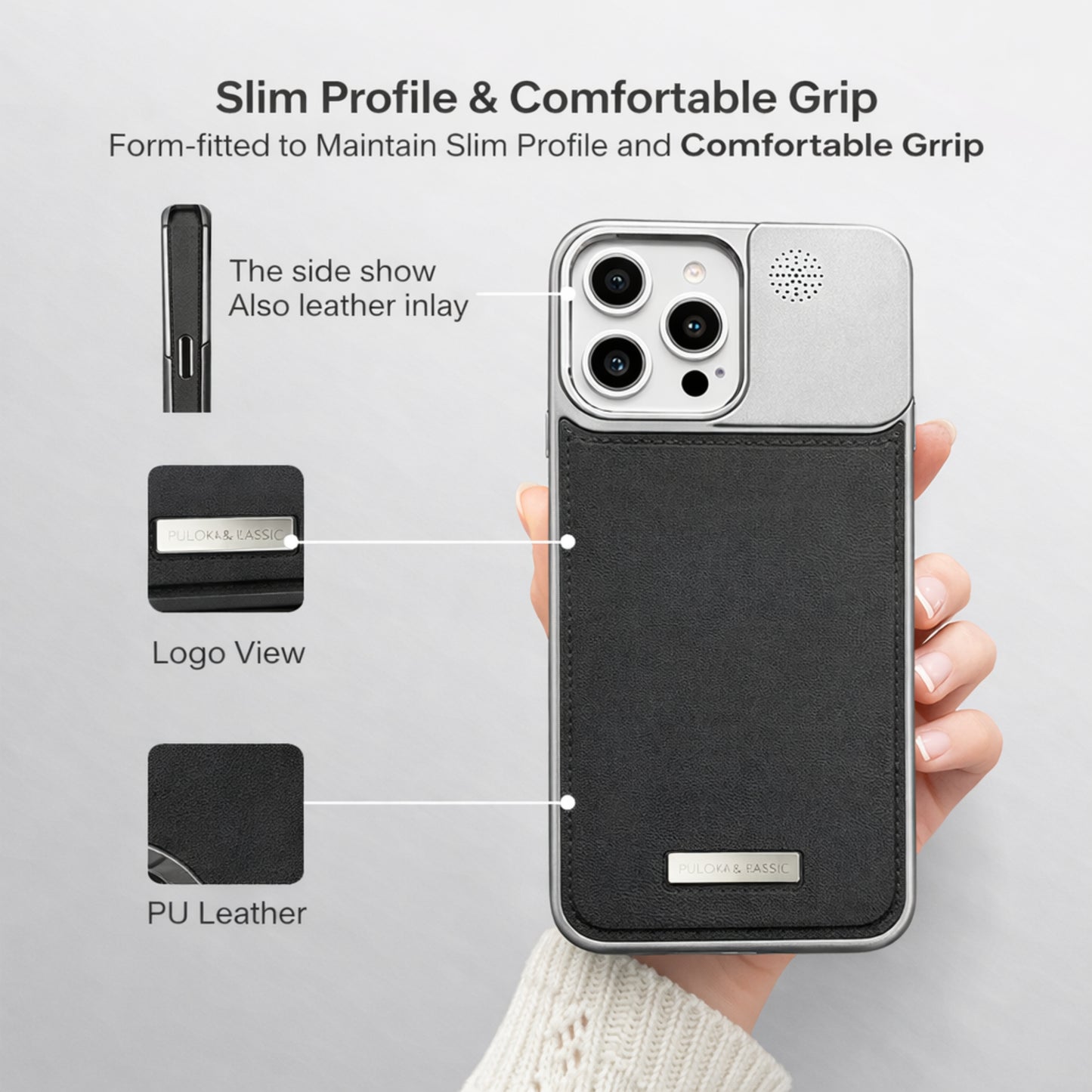 Ultra thin Borderless Magnetic Matte Case For Samsung Series