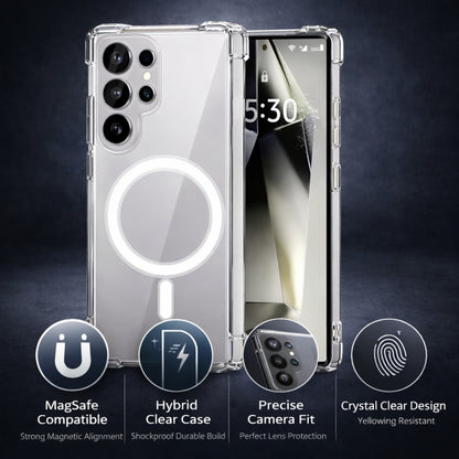 Soft Flexible TPU Shockproof Protective Glossy Soft Mag-Safe for Samsung S Series
