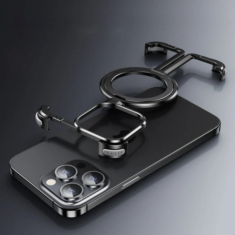 Pivot Guard Magnetic Ring Stand Case - iPhone