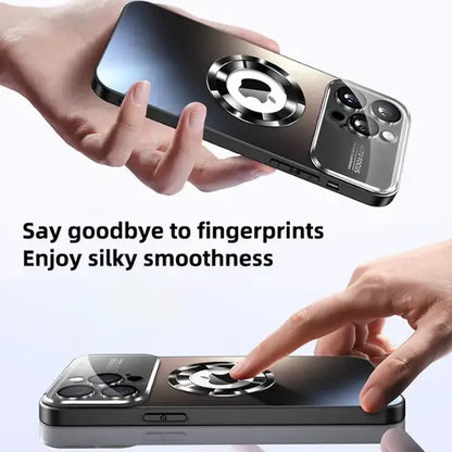 Frosted Glass Window Sheath Case - iPhone 15/16 Pro Max
