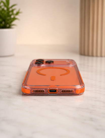 MagSafe Anti Yellow Clear Transparent Frost Shield Case