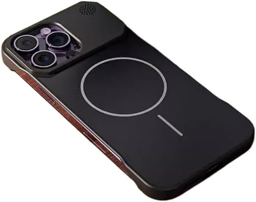 Ultra thin Borderless Magnetic Matte Case For iPhone Series