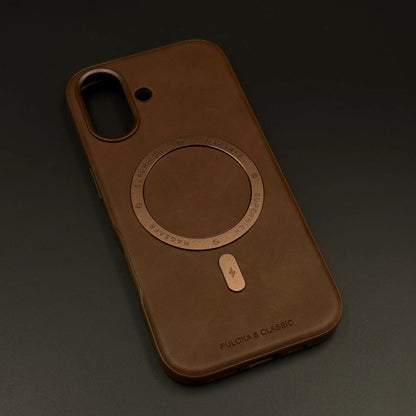 Signature MagSafe Leather Case for iPhone
