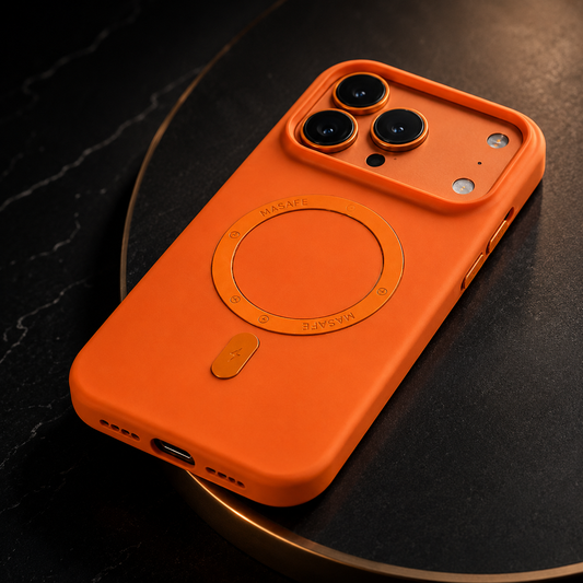 Signature MagSafe Leather Case for iPhone