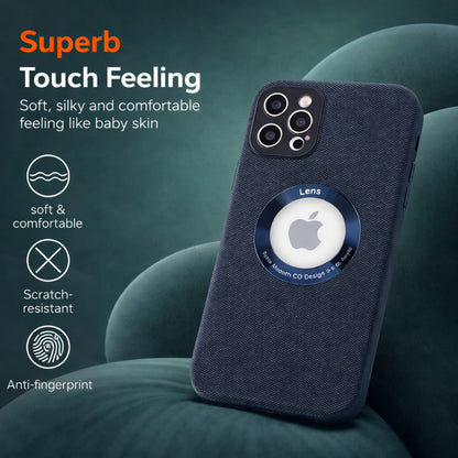 Soft Silicone Logo Cut Case - iPhone 12 Pro Max