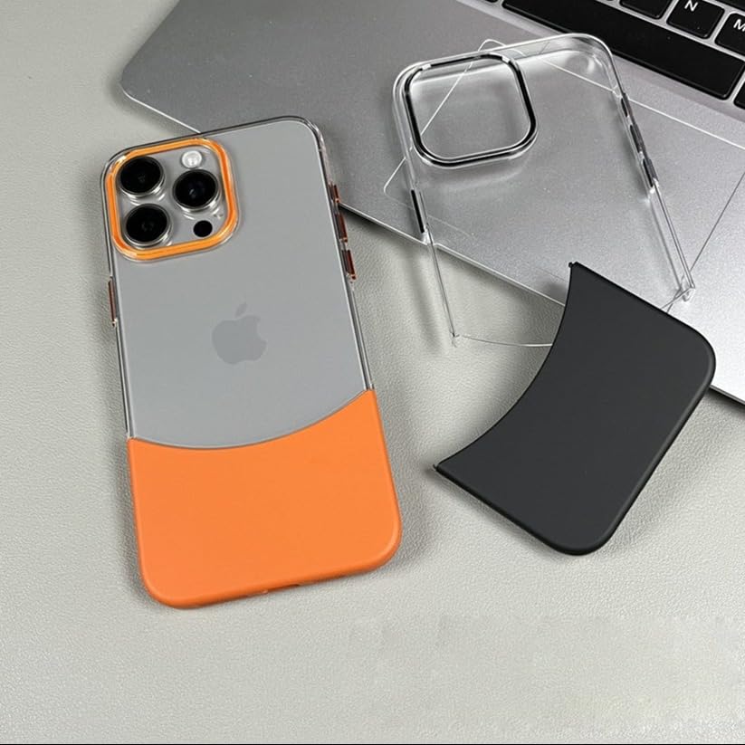 Back Cover Case for iPhone  Shockproof Protective Versatile Detachable Mag-Safe Case