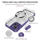 iPhone  Back Case Cover with 360-degree Security case Clear, All Directions,Military Protective Reinforced Armor Grade Drop