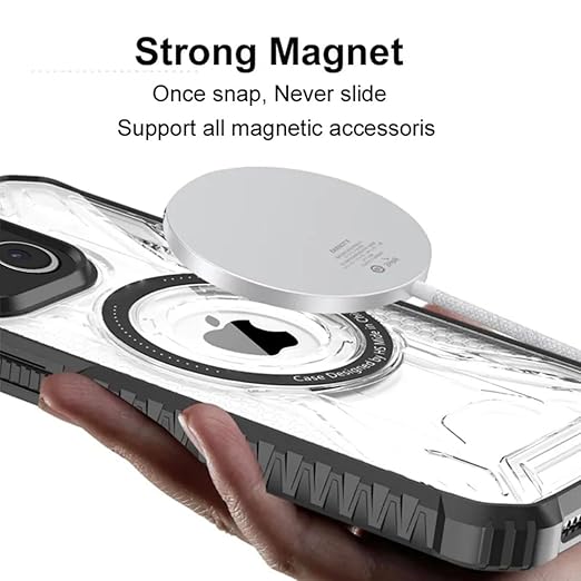iPhone  Back Case Cover with 360-degree Security case Clear, All Directions,Military Protective Reinforced Armor Grade Drop
