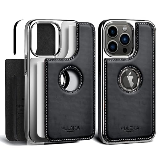 Luxury Bumper Case for iPhone Flexible Vegan Leather Electroplated Sides & Logocut