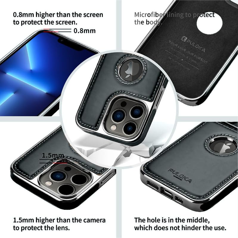 High-End PU Leather Case for Apple for iPhone Inclusive Magnetic Mobile Phone Case