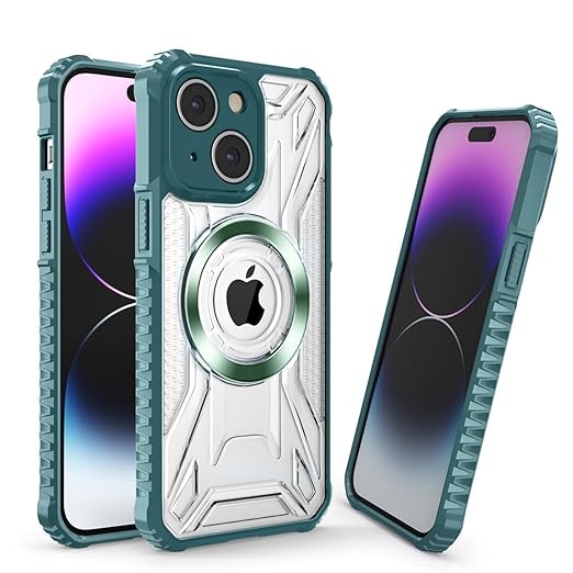 iPhone  Back Case Cover with 360-degree Security case Clear, All Directions,Military Protective Reinforced Armor Grade Drop iPhone 11/12