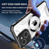 iPhone  Back Case Cover with 360-degree Security case Clear, All Directions,Military Protective Reinforced Armor Grade Drop