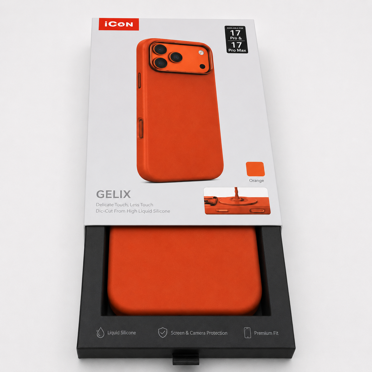 GELIX Premium Silicone Camera Shield Case
