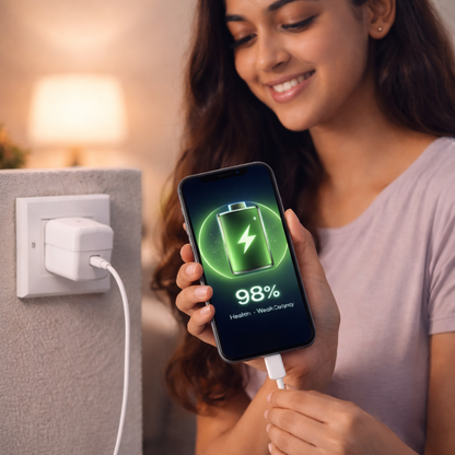 20W USB-C Power Adapter, White (for iPhone, iPad & AirPods)