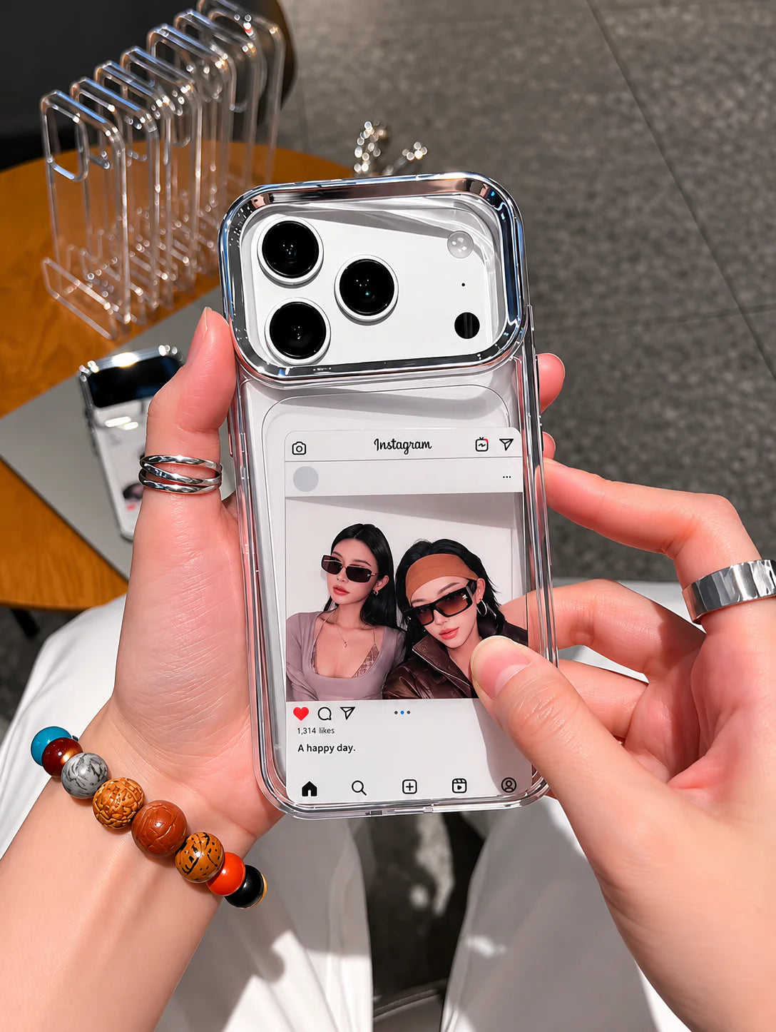 Crystal Clear Anti Yellow Hybrid Shield Case