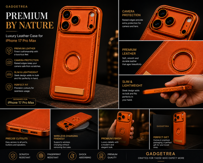 Retro with Stand Cover for 17 Pro and 17 Pro Max