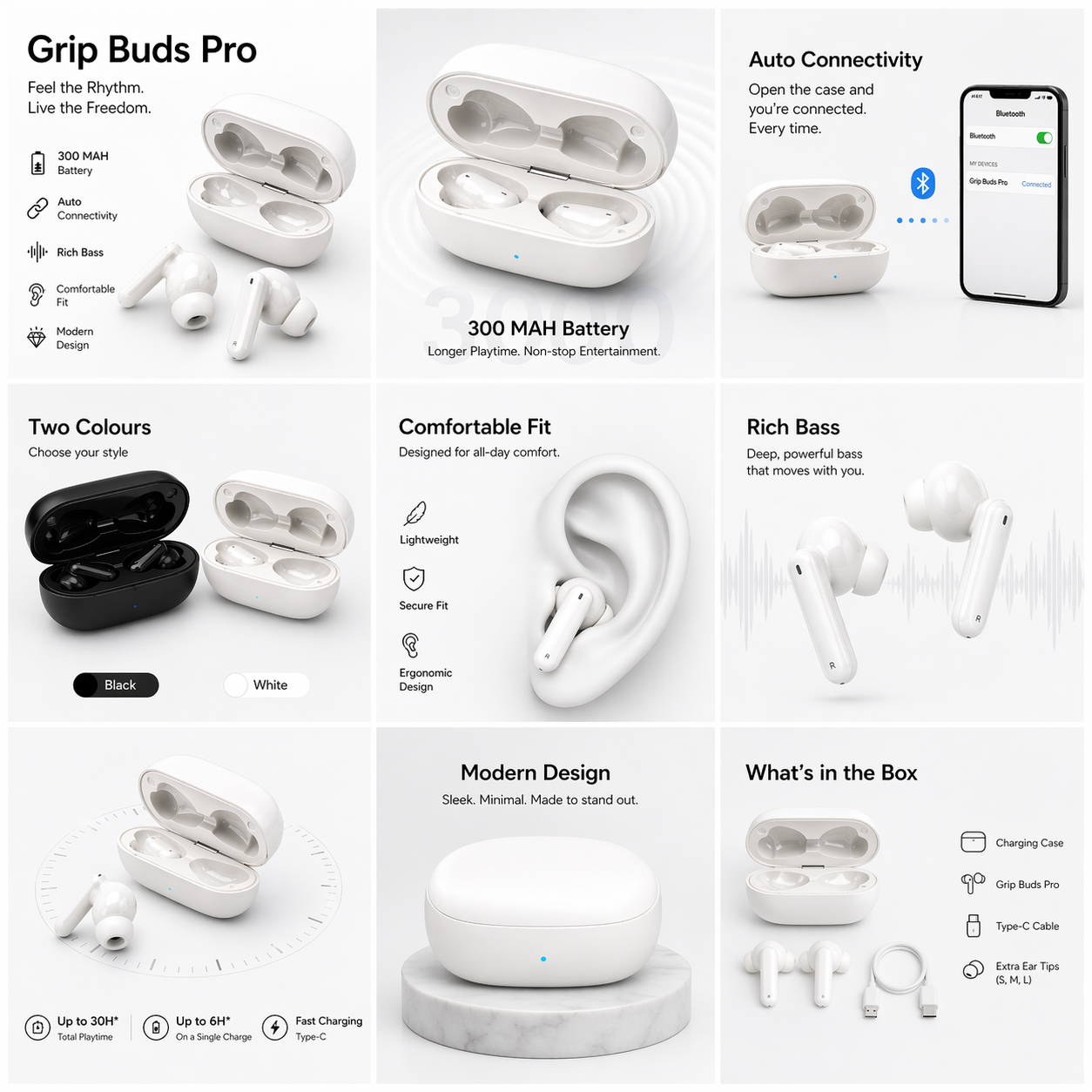 Grip Buds Pro