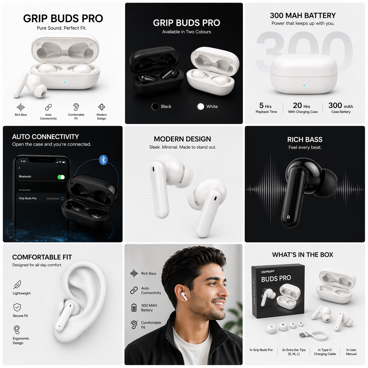 Grip Buds Pro