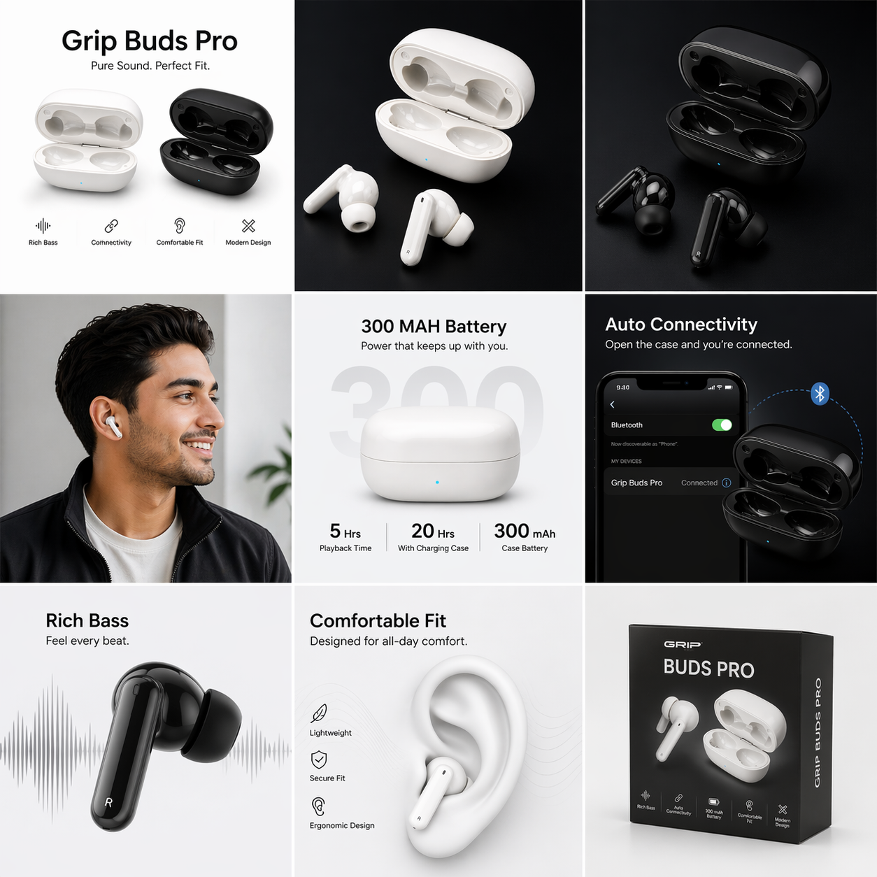 Grip Buds Pro