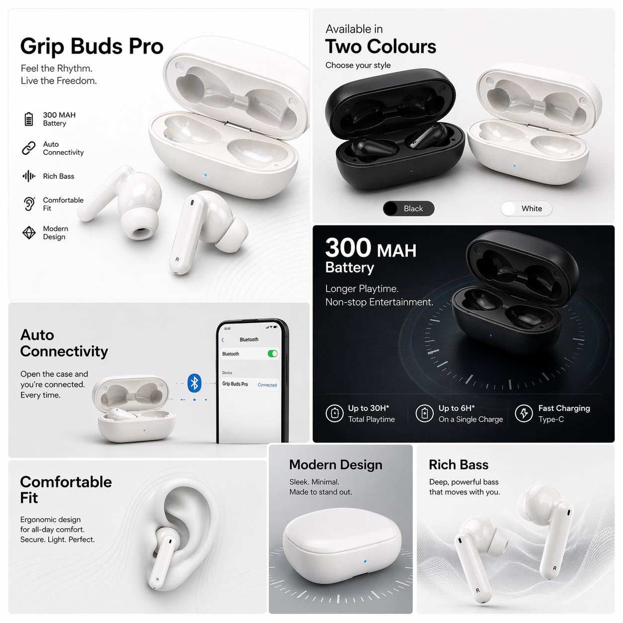 Grip Buds Pro