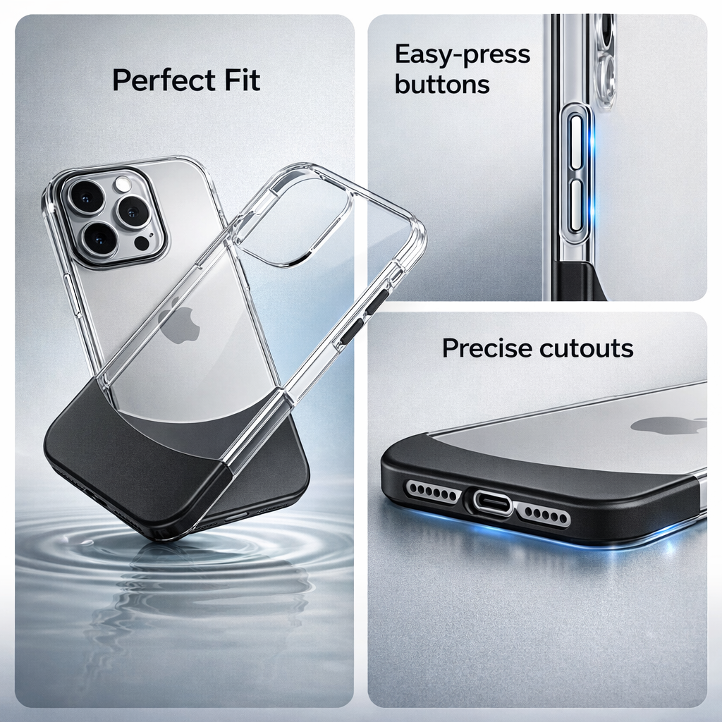 Contrast 2 in 1 Transparent Case - iPhone 15 Pro Max