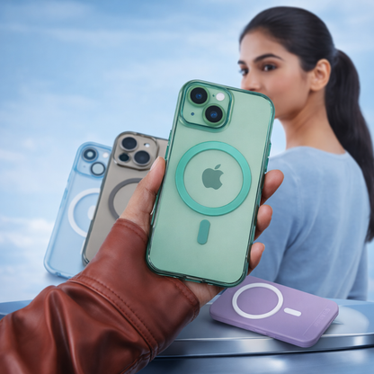iPhone 13 Series Transparent MagSafe Soft TPU Case