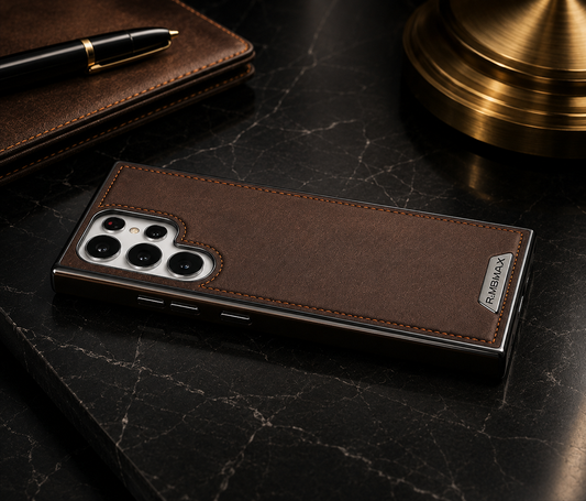 Premium PU Leather Magnetic Mobile Phone Case for Samsung Galaxy Ultra Series