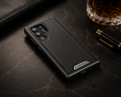 Premium PU Leather Magnetic Mobile Phone Case for Samsung Galaxy Ultra Series