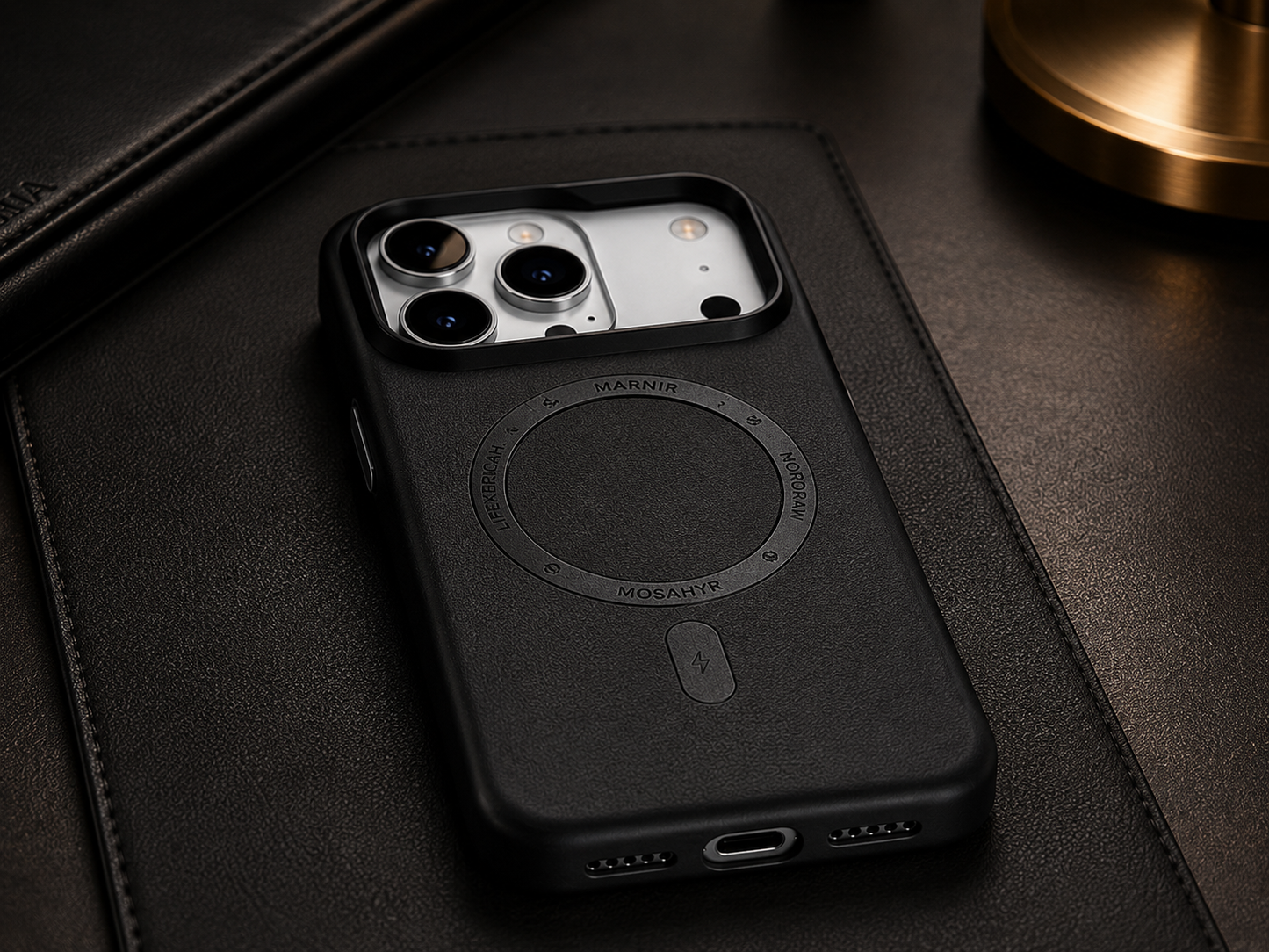 Signature MagSafe Leather Case for iPhone