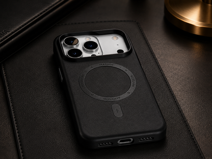 Signature MagSafe Leather Case for iPhone