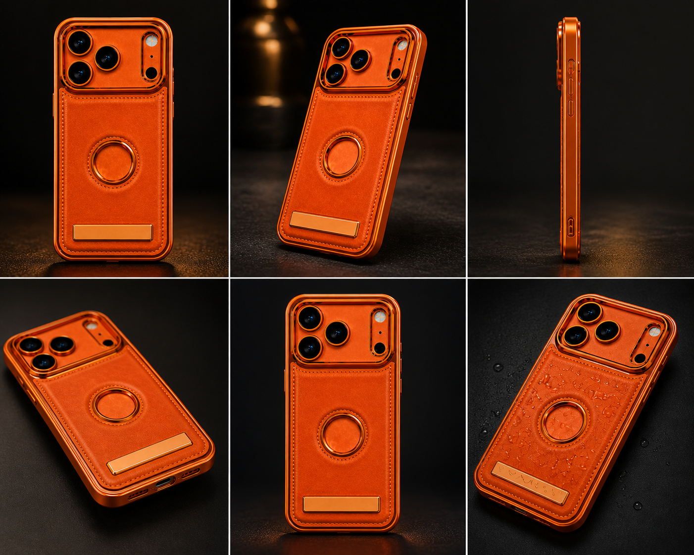 Retro with Stand Cover for 17 Pro and 17 Pro Max