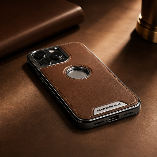 Retro Leather Magnetic Phone Case for iPhone