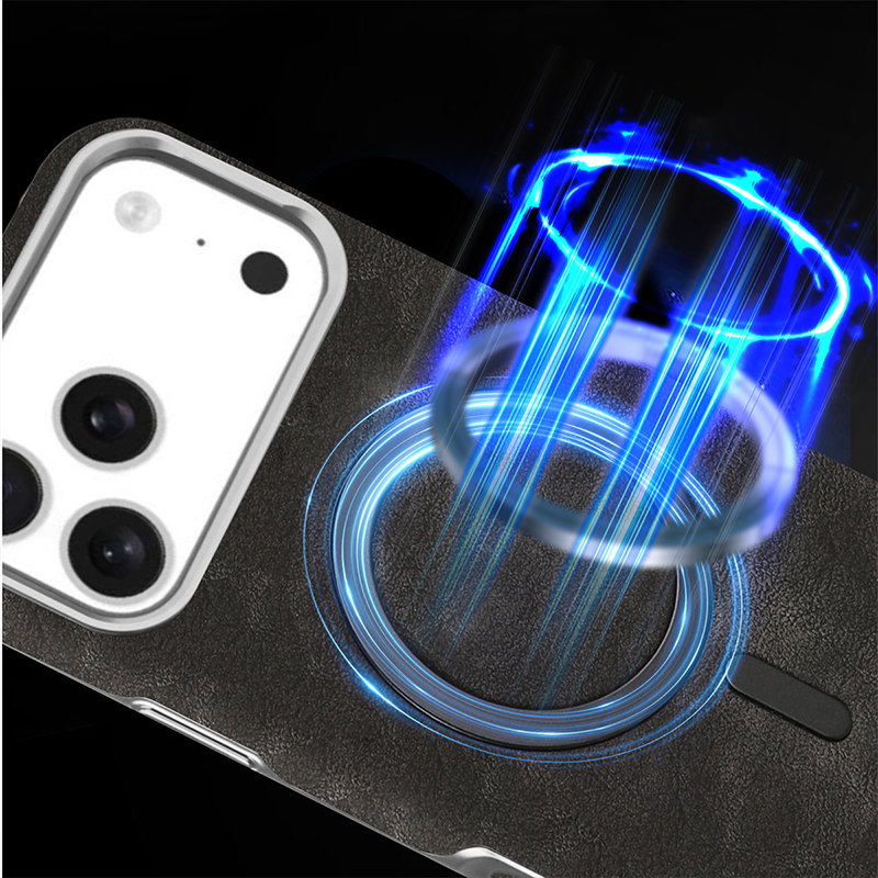 Classic Vintage Leather Magnetic Case for iPhone Series