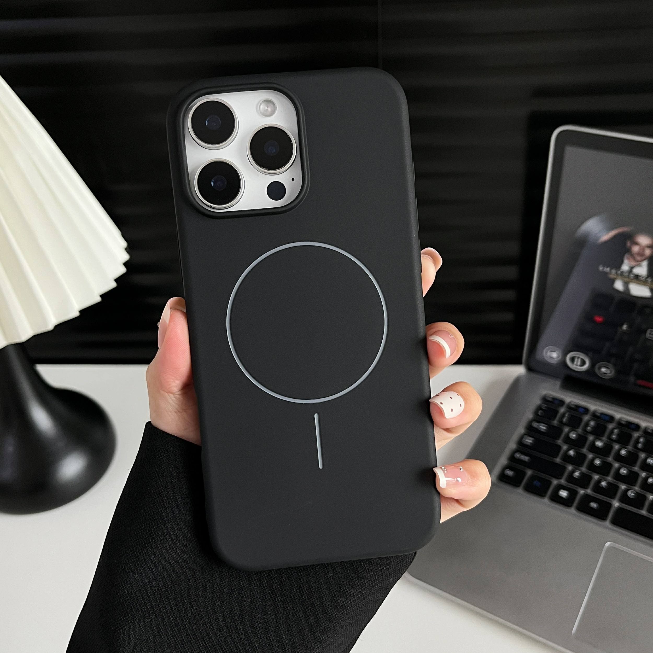 Soft Flexible TPU Shockproof Protective Glossy Soft Mag-Safe for iPhone & Samsung S Series